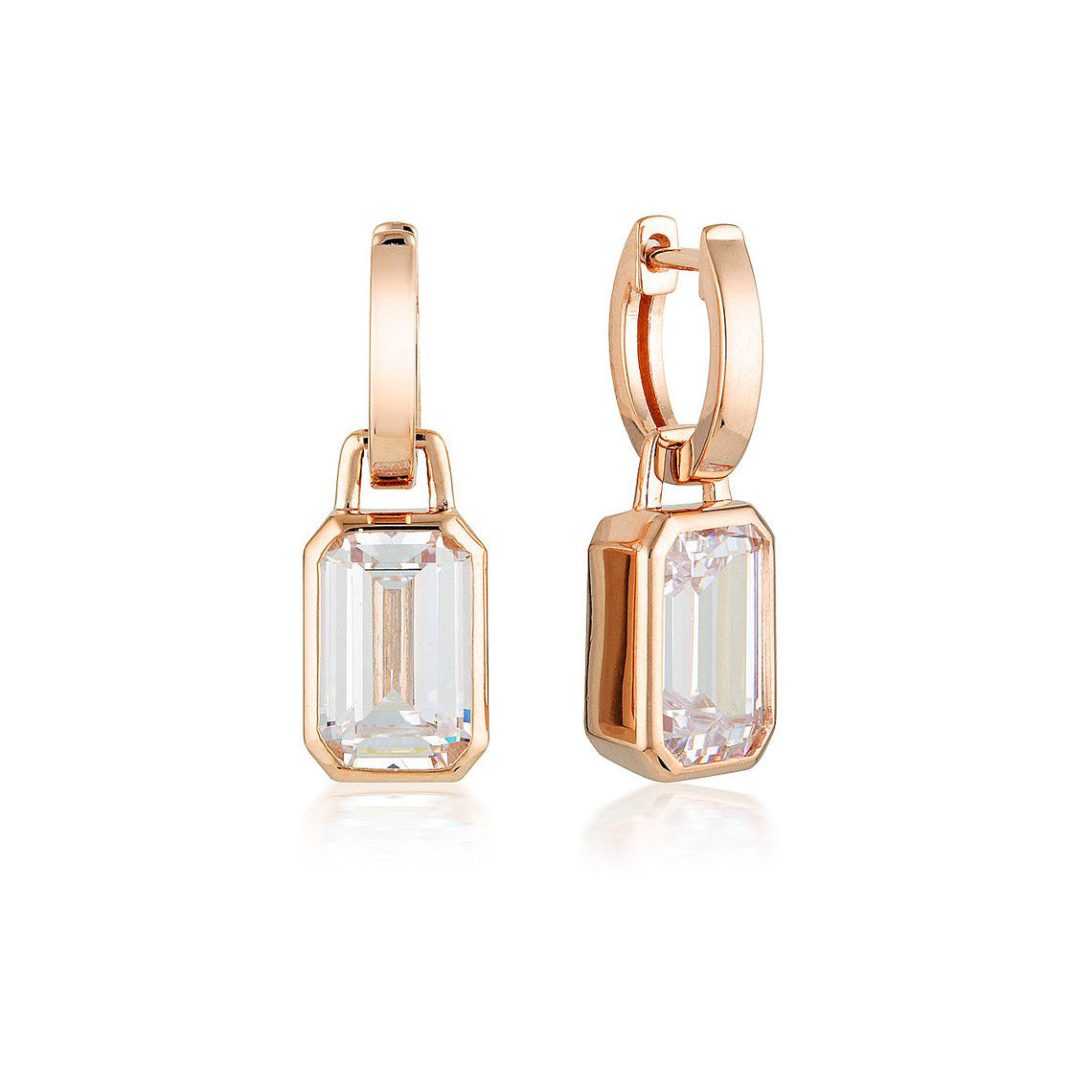 Luxe Sontuosa Earrings Rose Gold