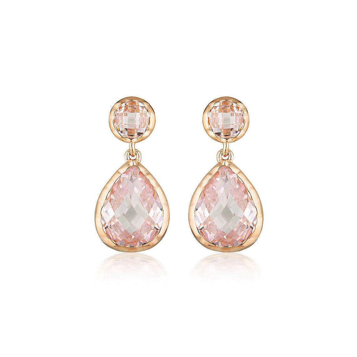 Luxe Nobile Earrings Pink / Rose Gold