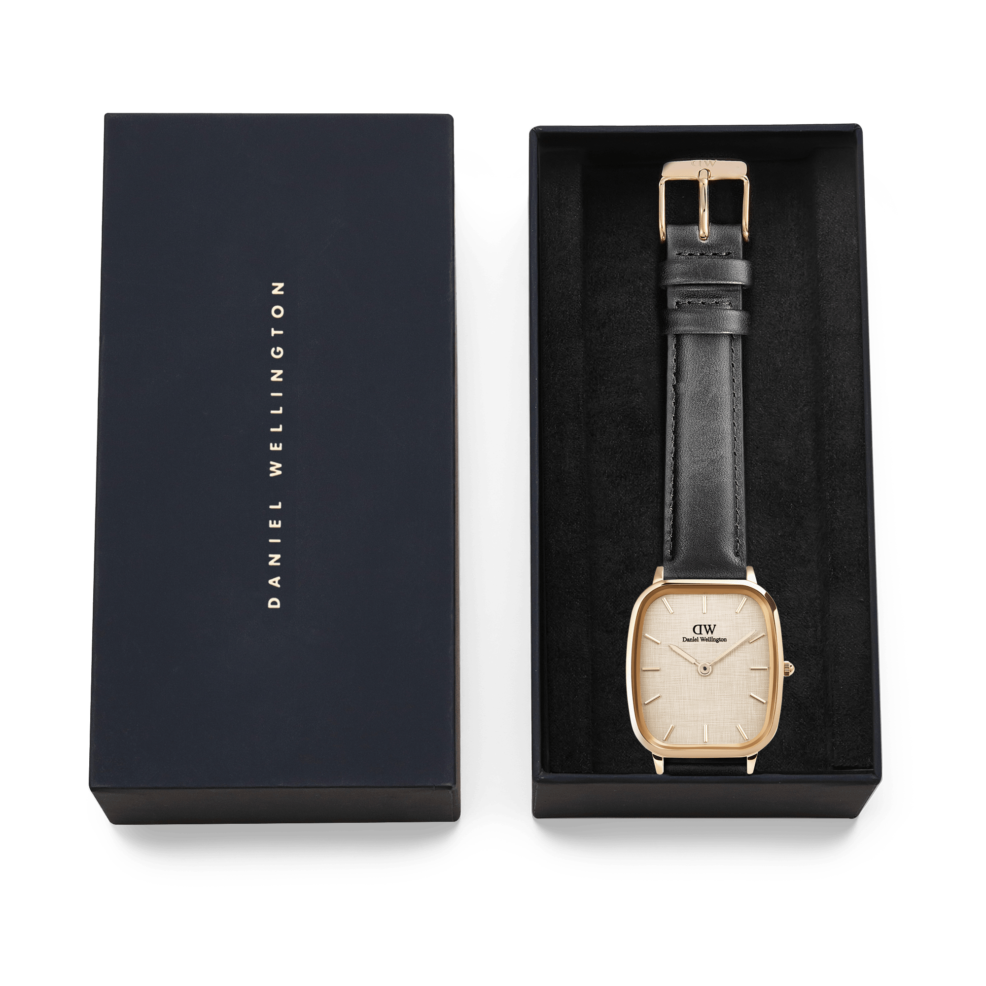 Daniel Wellington Marlon Sheffield Gold Linen Watch