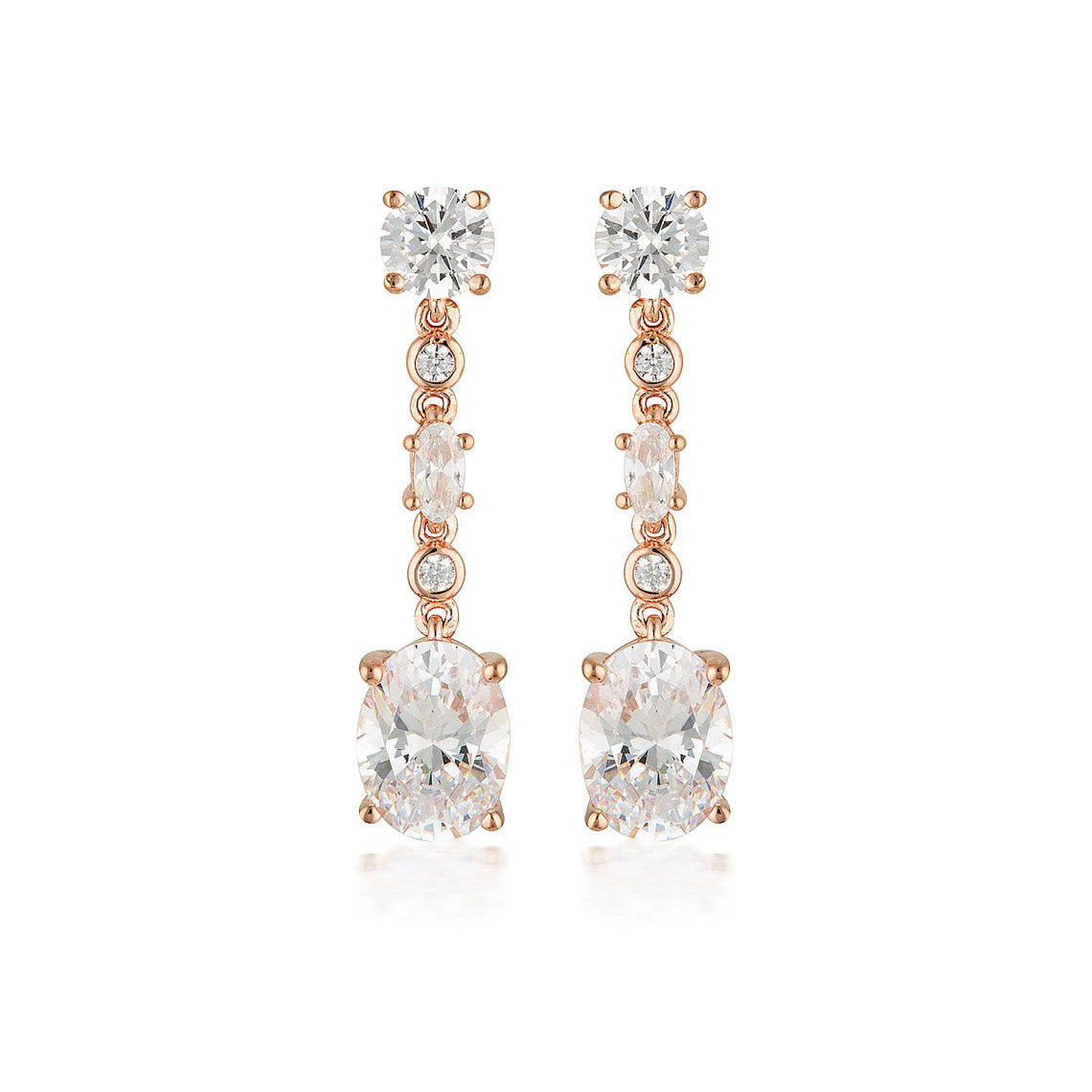 Luxe Lusso Earrings Rose Gold
