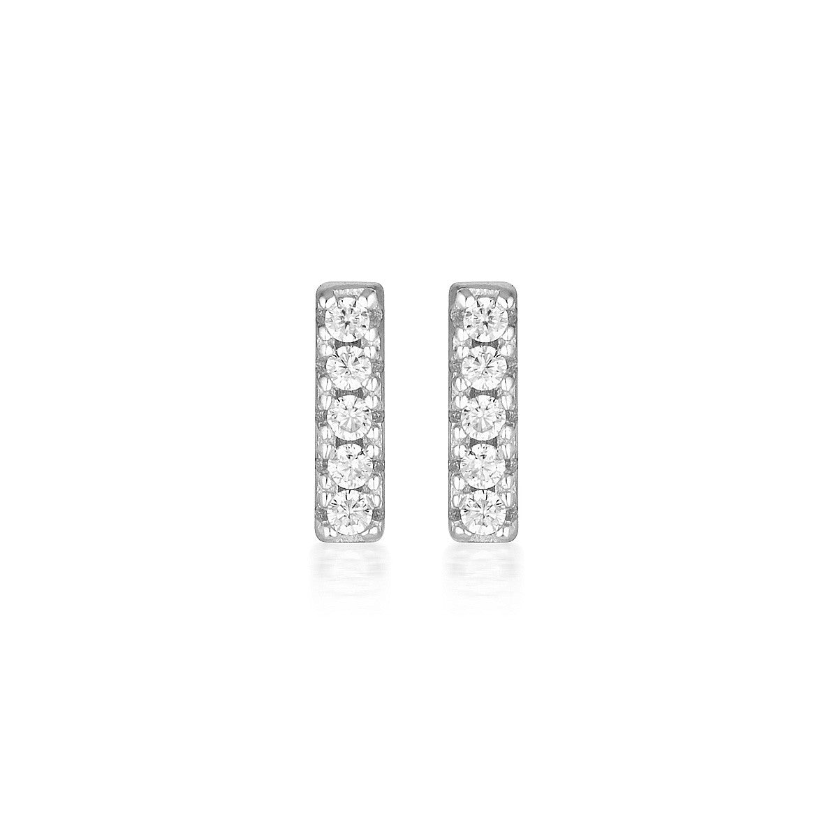 Alina Stud Earring Silver