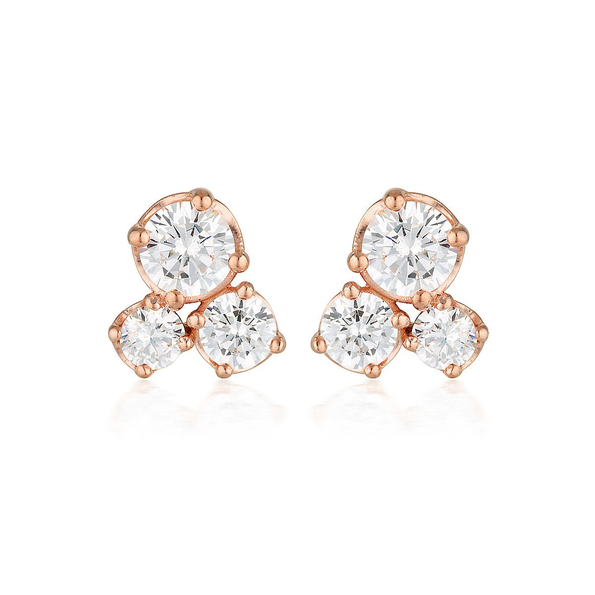 Callix Stud Rose Gold