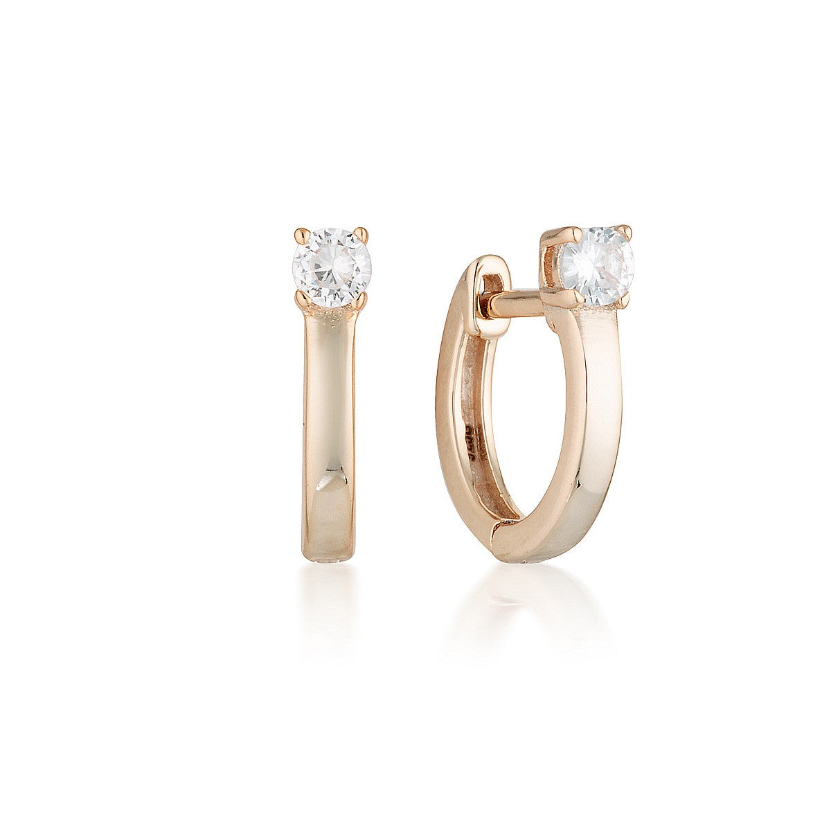 Mia Hoop Earring Rose Gold