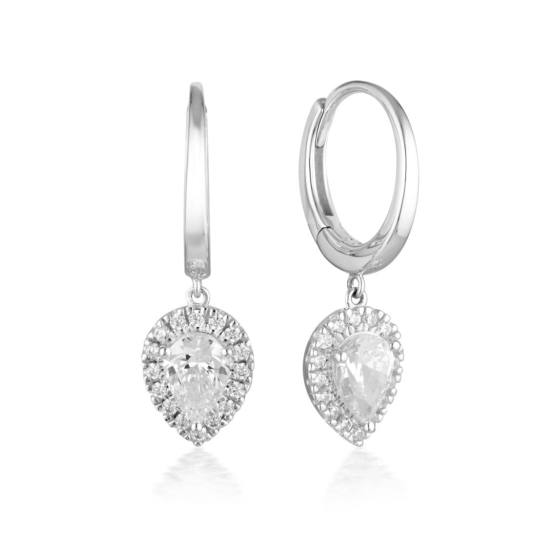 Luxe Splendore Earrings Silver