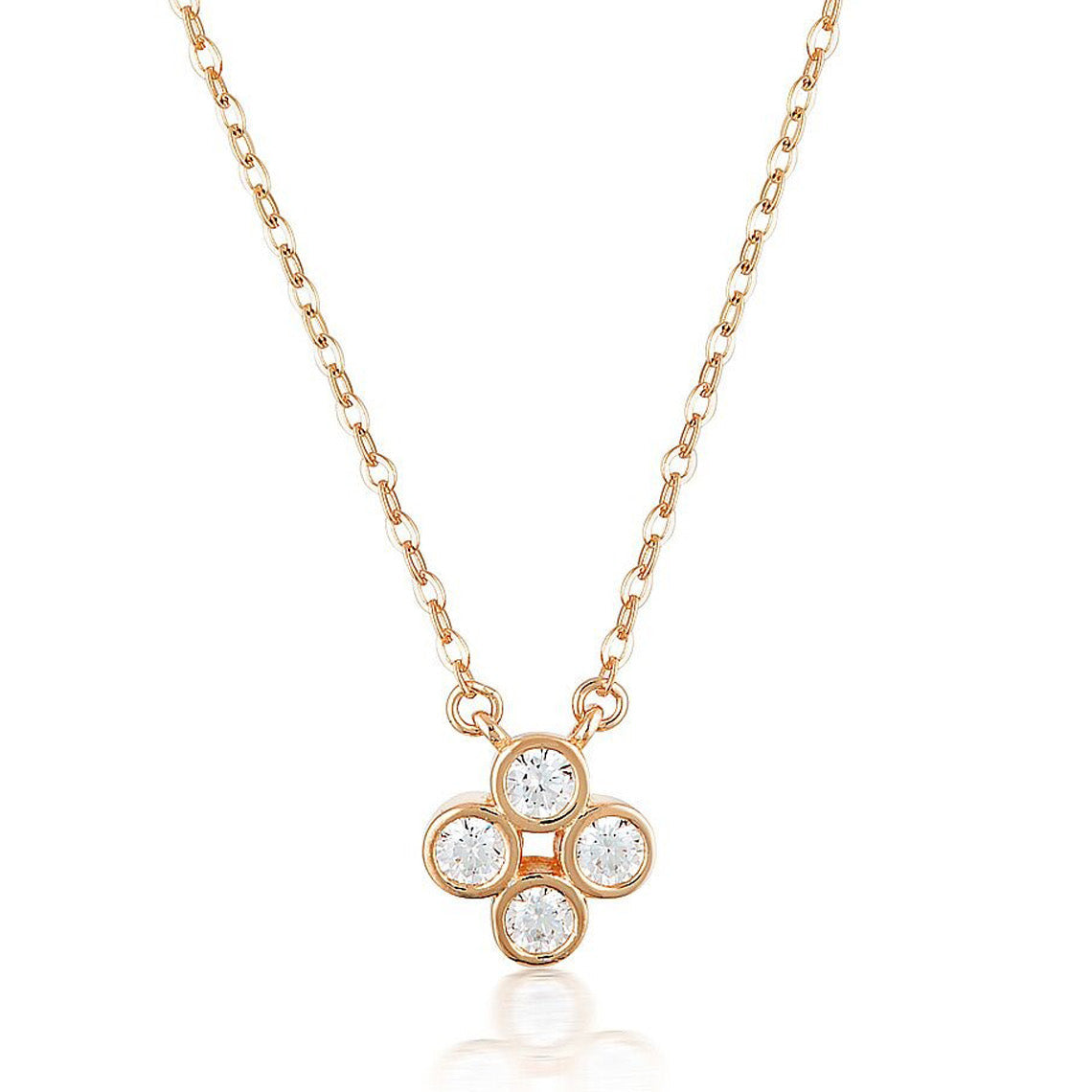 Stellar Lights Rose Gold Twinkle Pendant