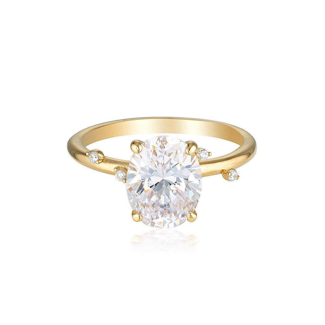 Aurora Southern Lights Ring Gold