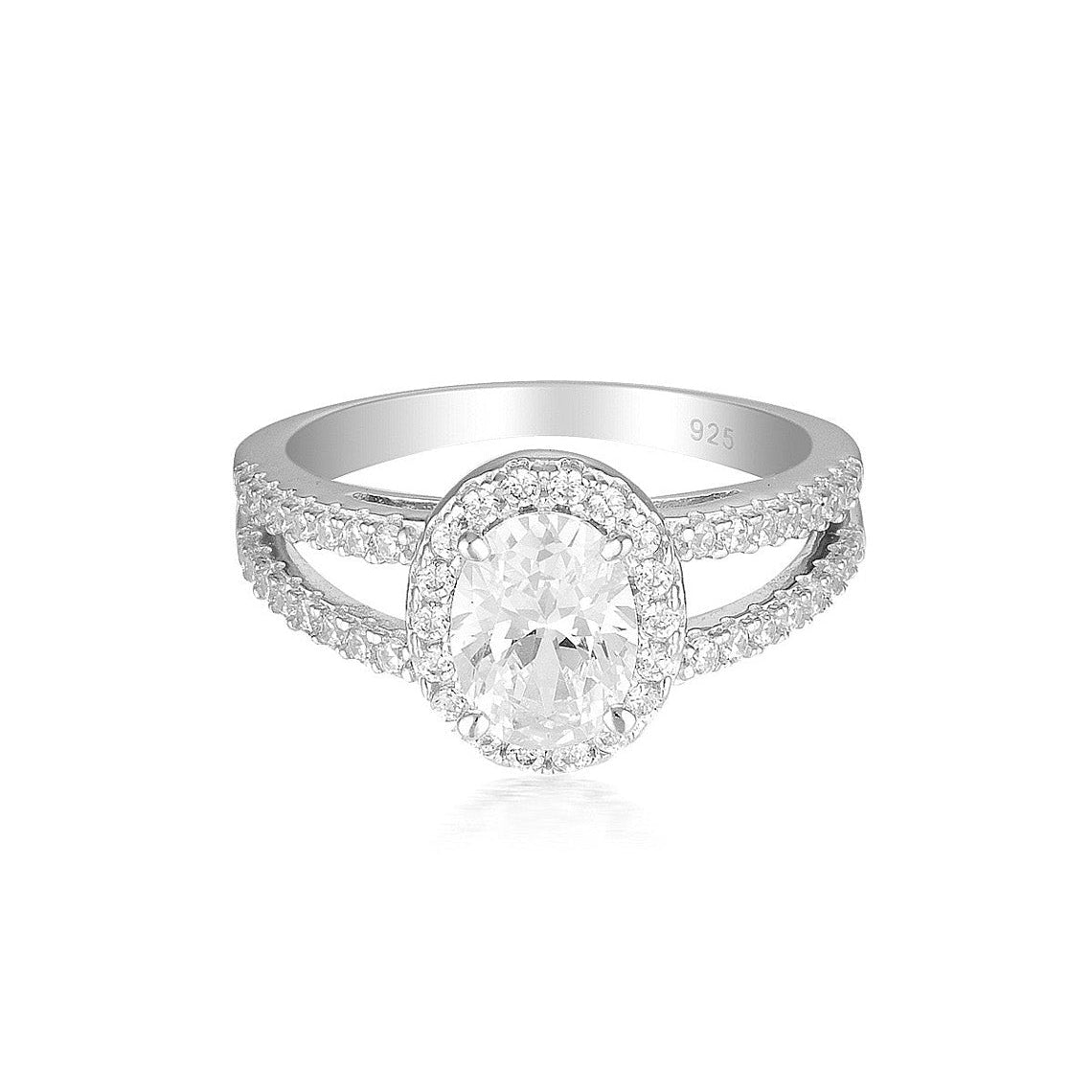 Aurora Glory Ring Silver
