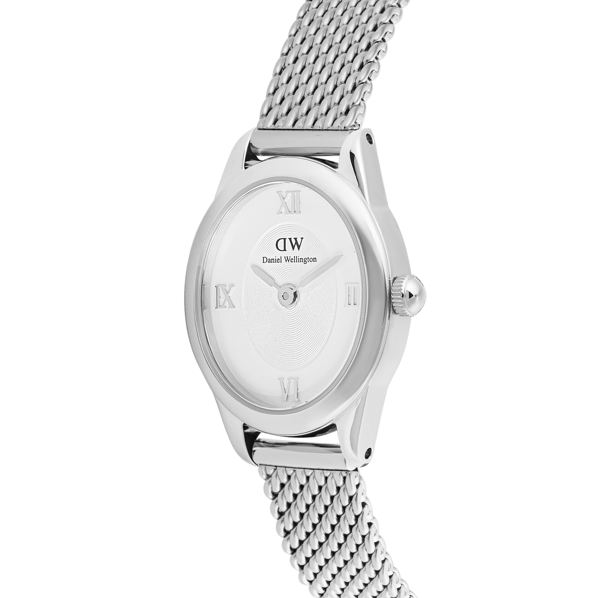 Daniel Wellington Ophelia Mini Mesh White Silver