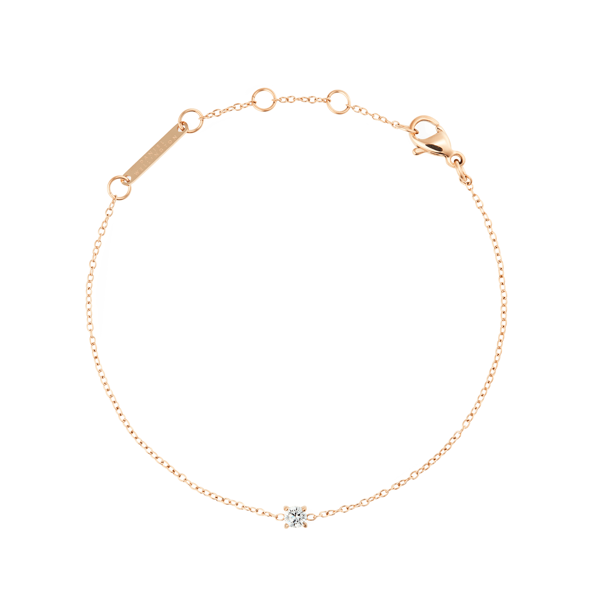 Daniel Wellington Mirelle Solitaire Bracelet Rose Gold