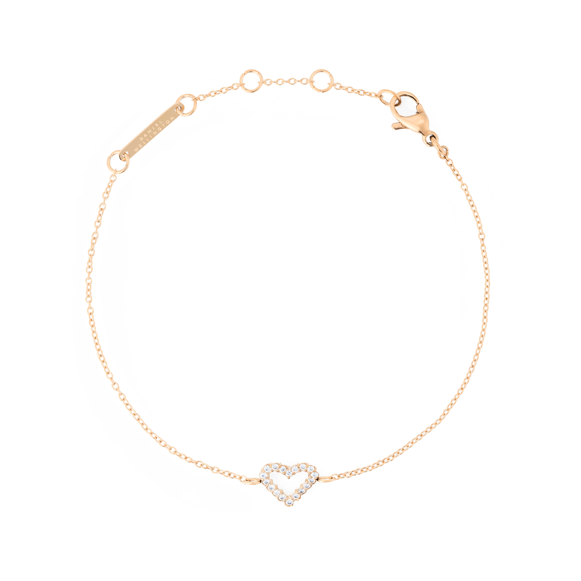 Daniel Wellington Mirelle Heart Bracelet Rose Gold