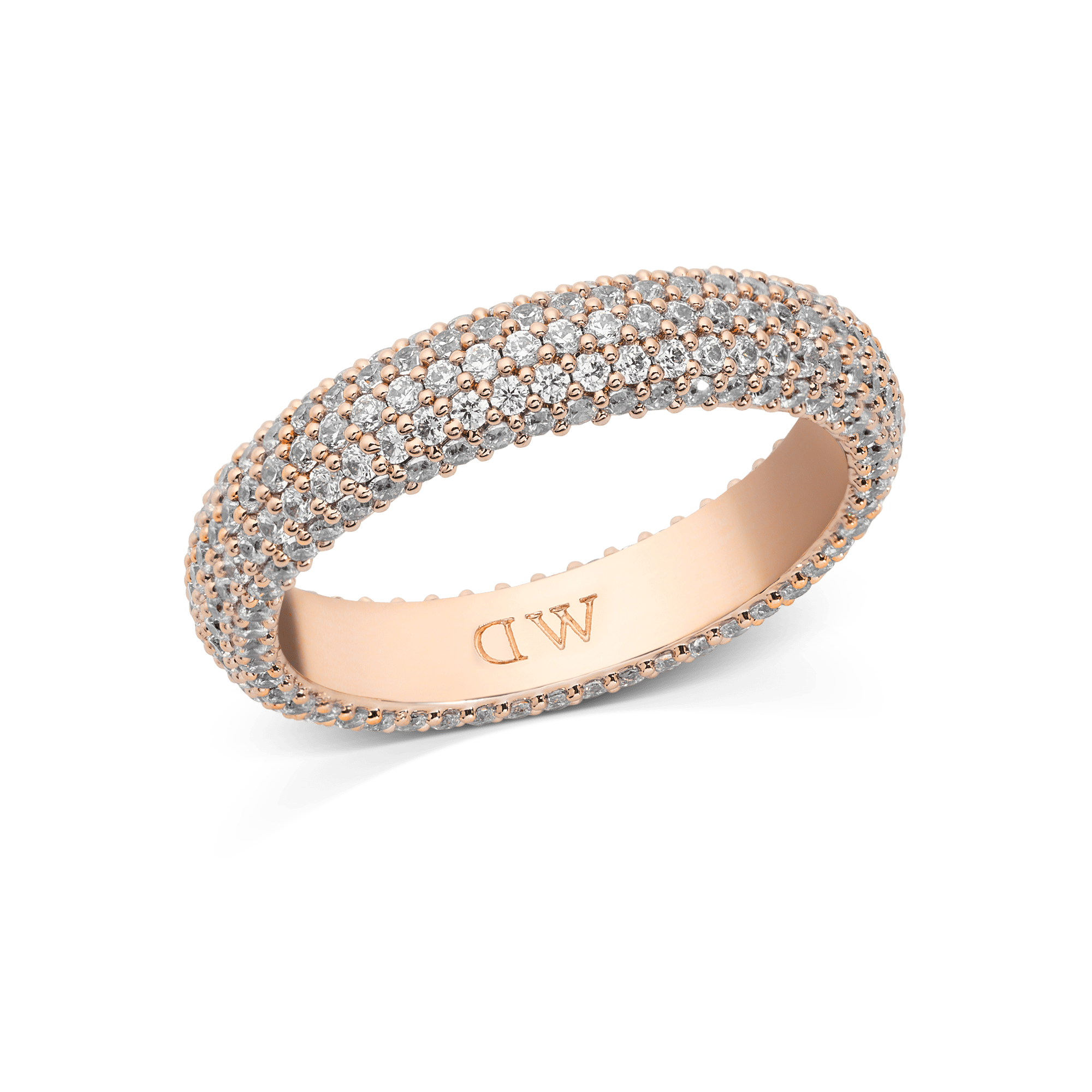 Daniel Wellington Pave Ring Rose Gold 5 mm
