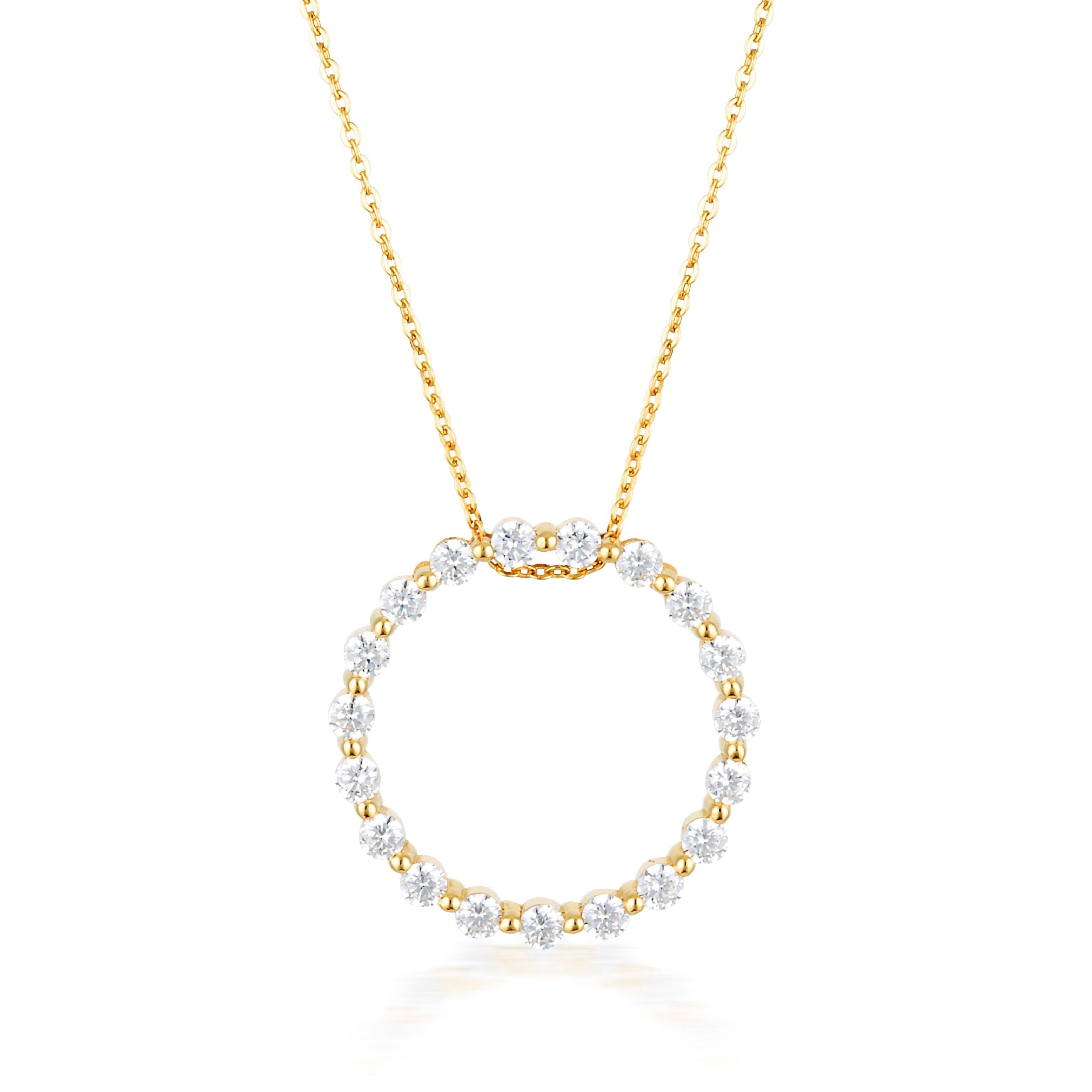 Circle Of Life Pendant - Gold