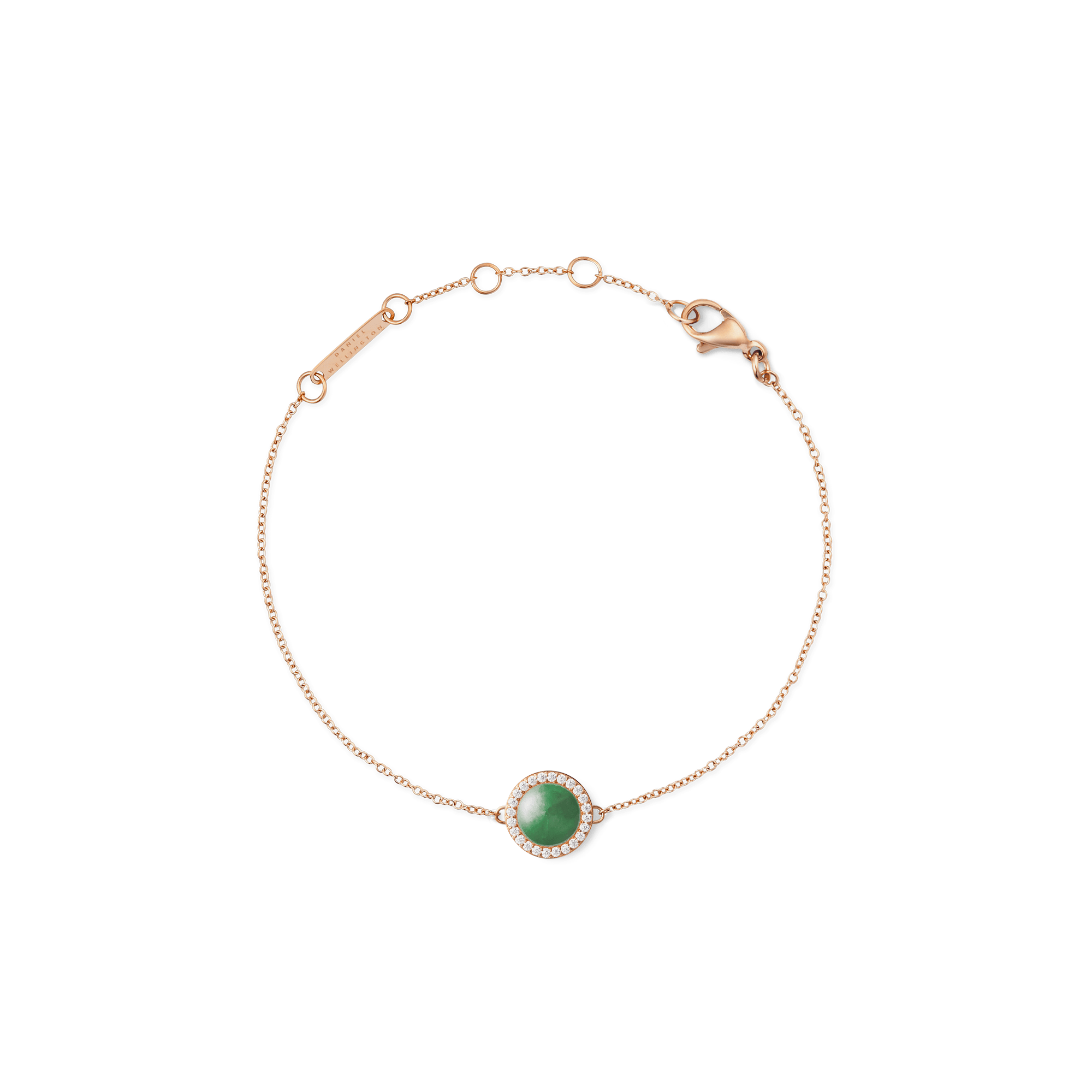 Daniel Wellington Audrey Bracelet Jade Rose Gold