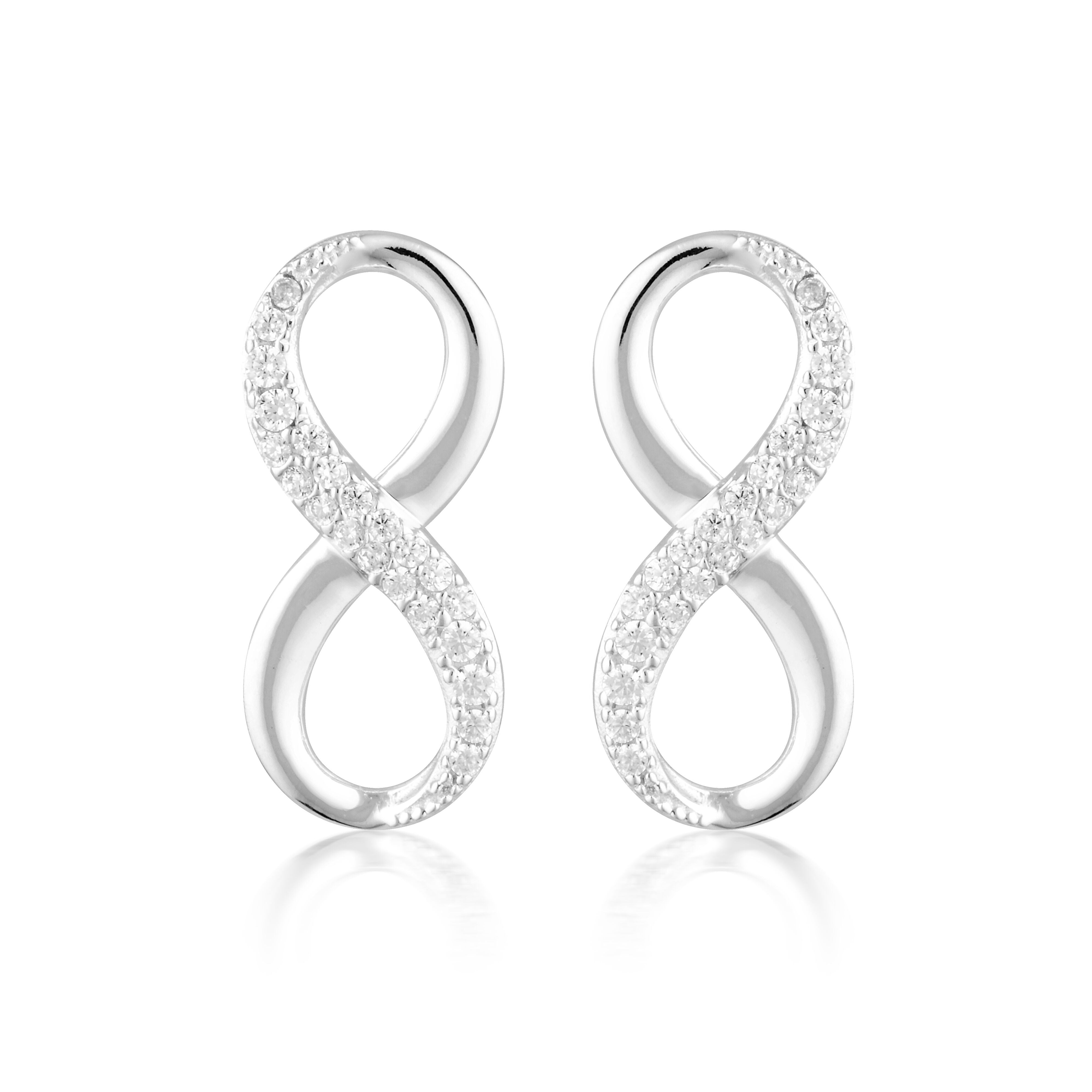 Forever Infinty Earrings - Silver